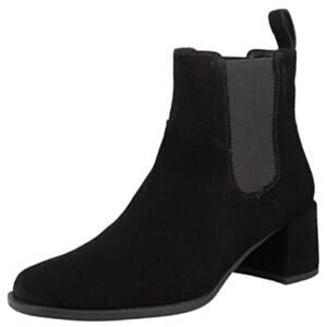 Steve Madden Rhiannon Suede Chelsea Ankle Boot in Black Size 9.5